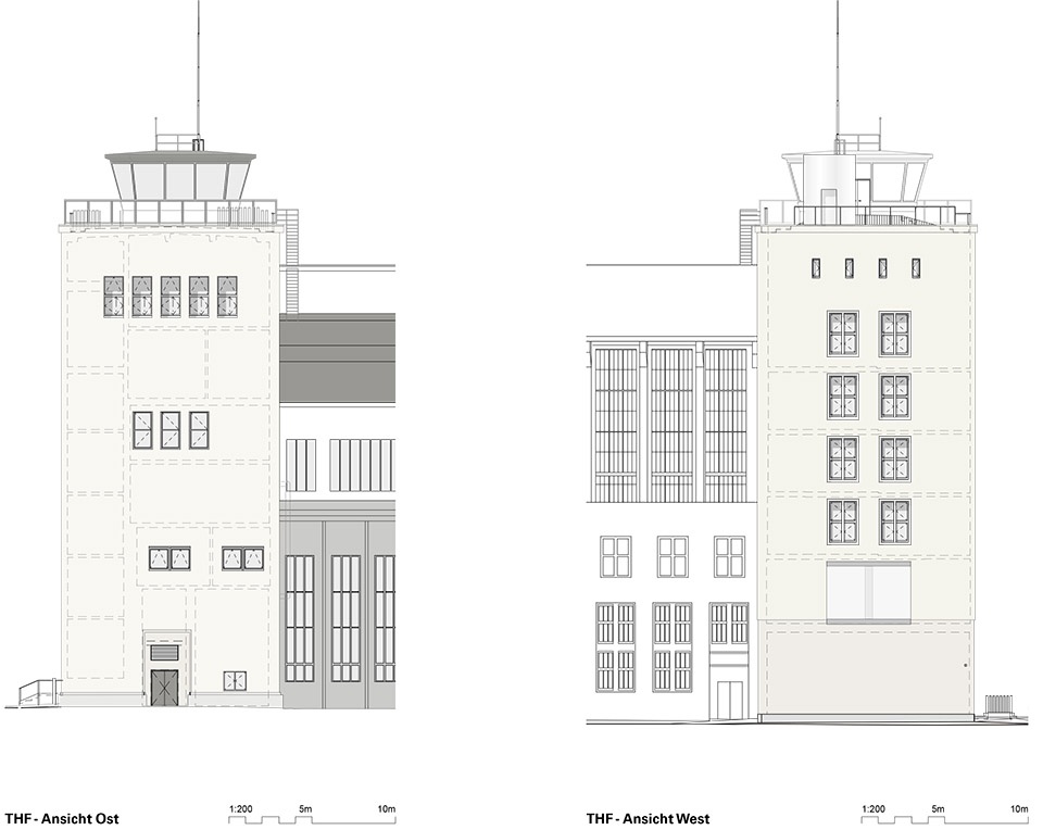 conversion thf tower tempelhof airport in berlin by mlzd