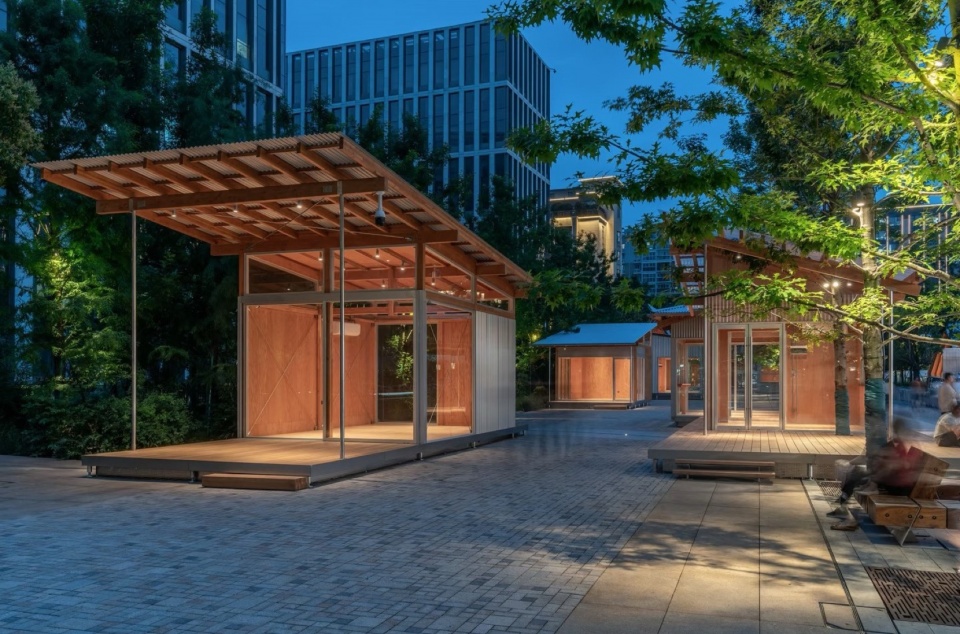 OoEli International Block Renewal Slow Flash Park Project by Kong Architects
