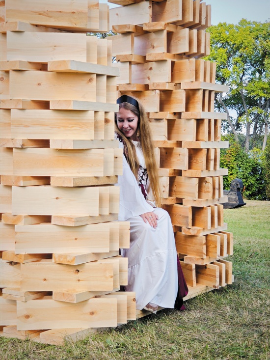 The Lens by Evgeny Makarenko Timber Architecture Workshop
