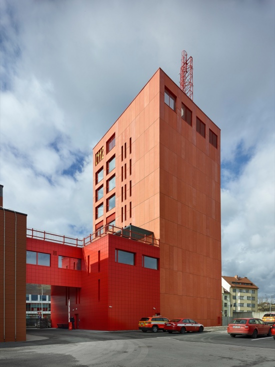prague fire rescue service by architektura