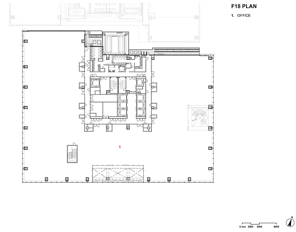 tenjin business center tenjin i by oma