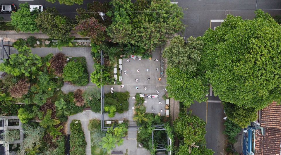 Park in the Prado Neighborhood