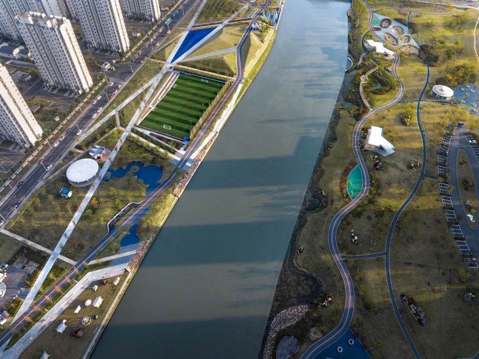 XICHENG CANAL LANDSCAPE by Brearley Architects Urbanists BAU