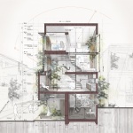 神乐坂的垂直町屋，日本 / Takumi Wakui + Riho Wakui Architects