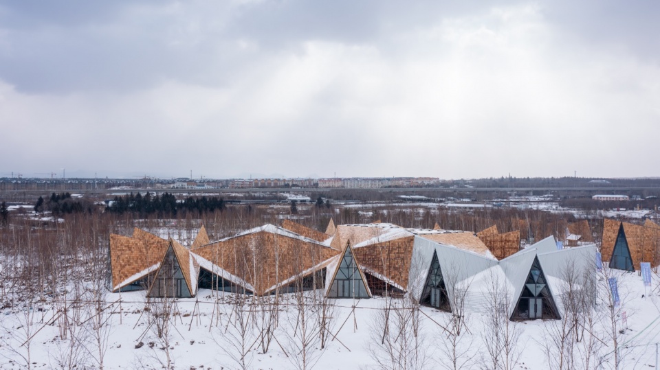 changbai foothill antler restaurant by origin architect