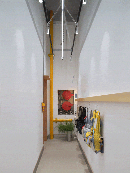 half construction office by archwaste