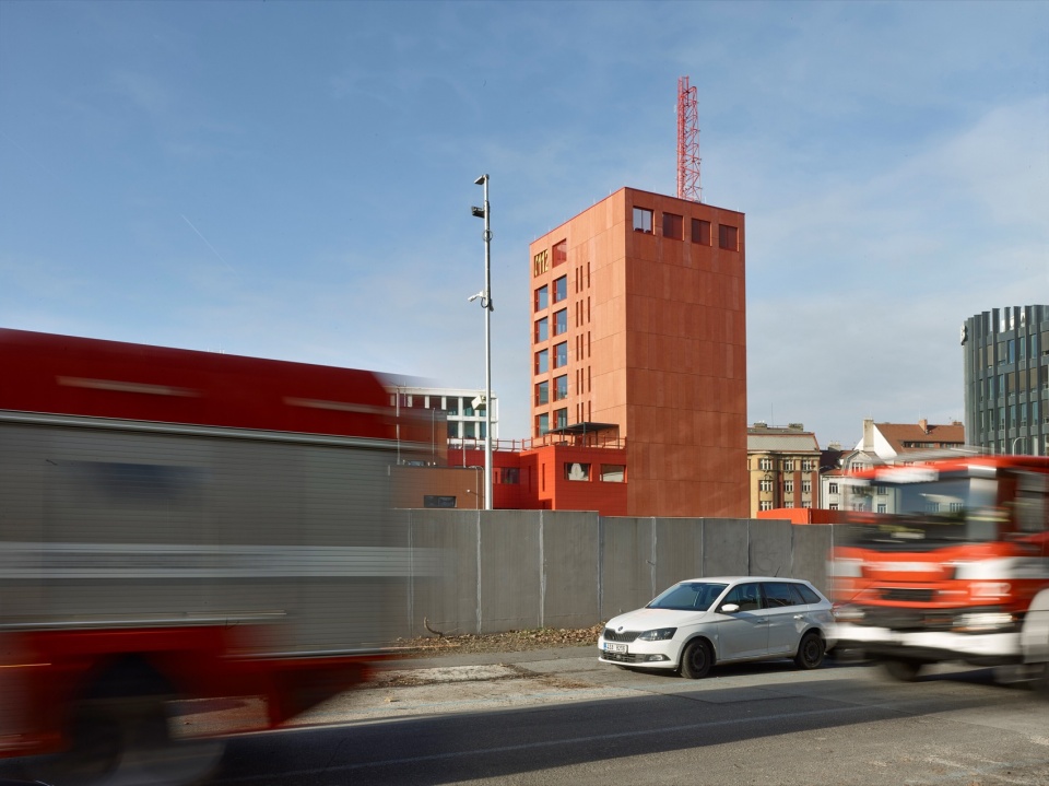 prague fire rescue service by architektura