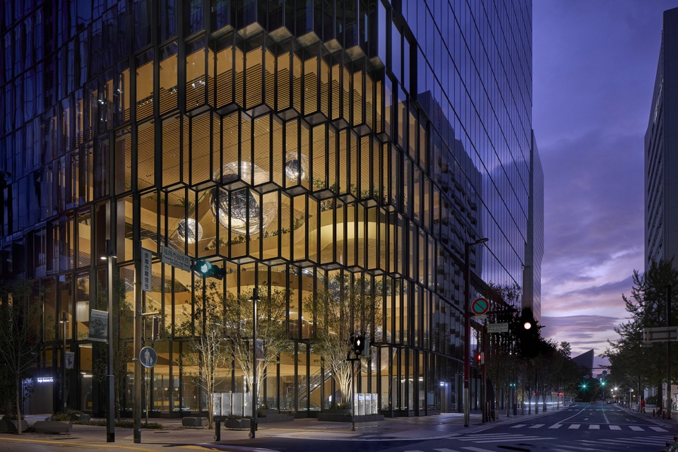 tenjin business center tenjin i by oma