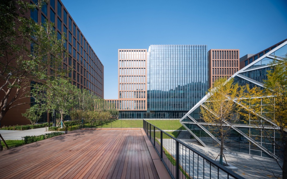 the administrative complex of beijing daxing international airport by ceedi organically permeated design research center