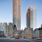 The Butterfly + First Baptist Church Complex by Revery Architecture Inc.