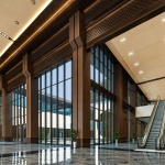 Huangshan International Convention and Exhibition Center by Beijing Urban Construction Design & Development Group Co., Ltd.