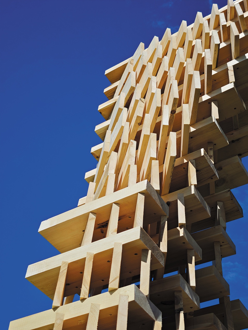 The Lens by Evgeny Makarenko Timber Architecture Workshop