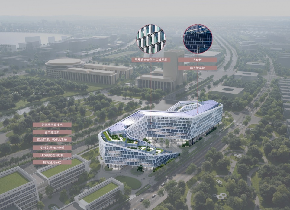 china mcc5 groups lingang headquarters campus by china mcc5 group corp ltd