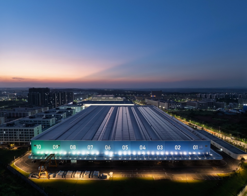 eaglerise superfactory and global headquarters by yunchao xuatelier apeiron