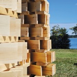 The Lens by Evgeny Makarenko Timber Architecture Workshop