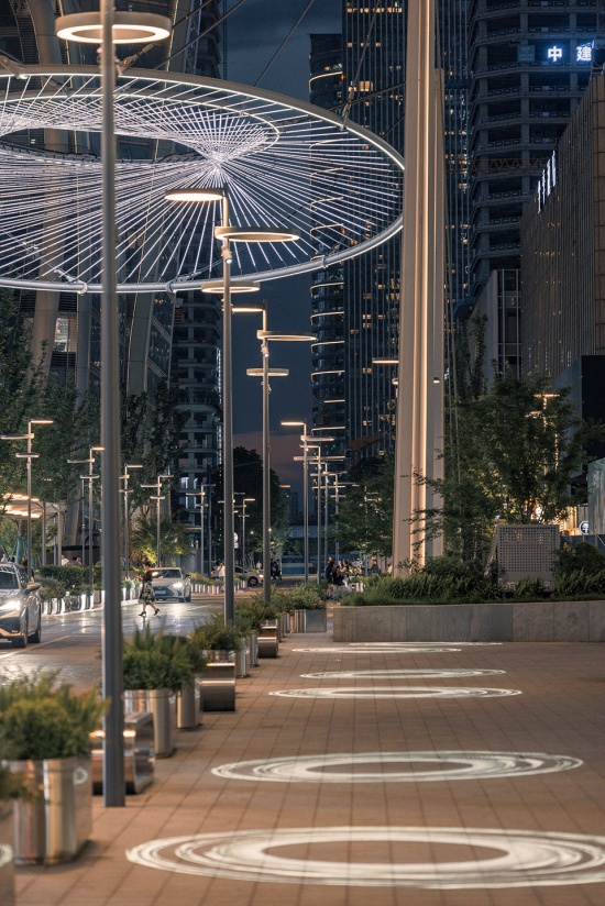integrarted renewal of yuelang road block by original design