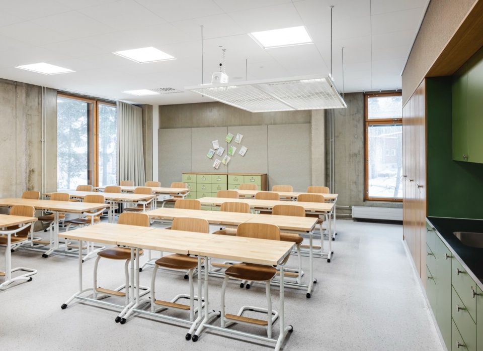 Oulunkyla primary school and the new daycare centre by Olla Architecture