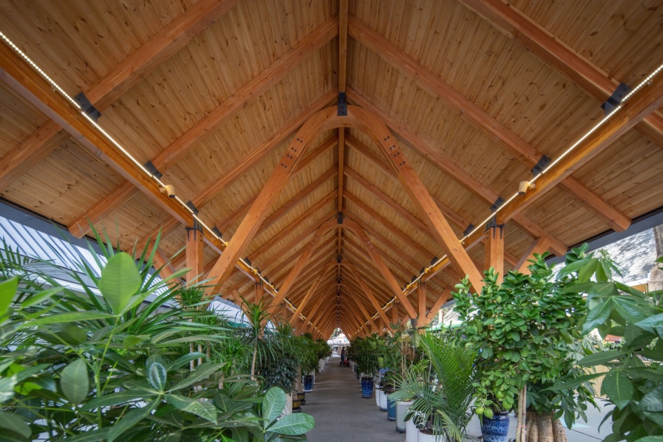 bonsai pavilion at shenzhen dutch flower town by hcs