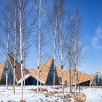 长白山麓角餐厅，吉林 / 原地建筑