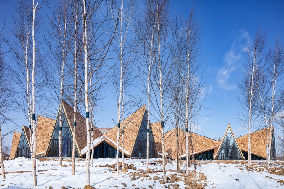 changbai foothill antler restaurant by origin architect