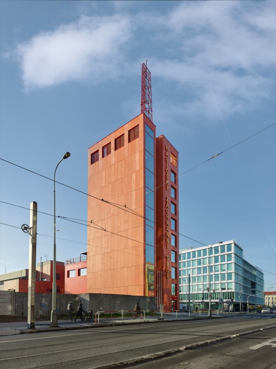 prague fire rescue service by architektura