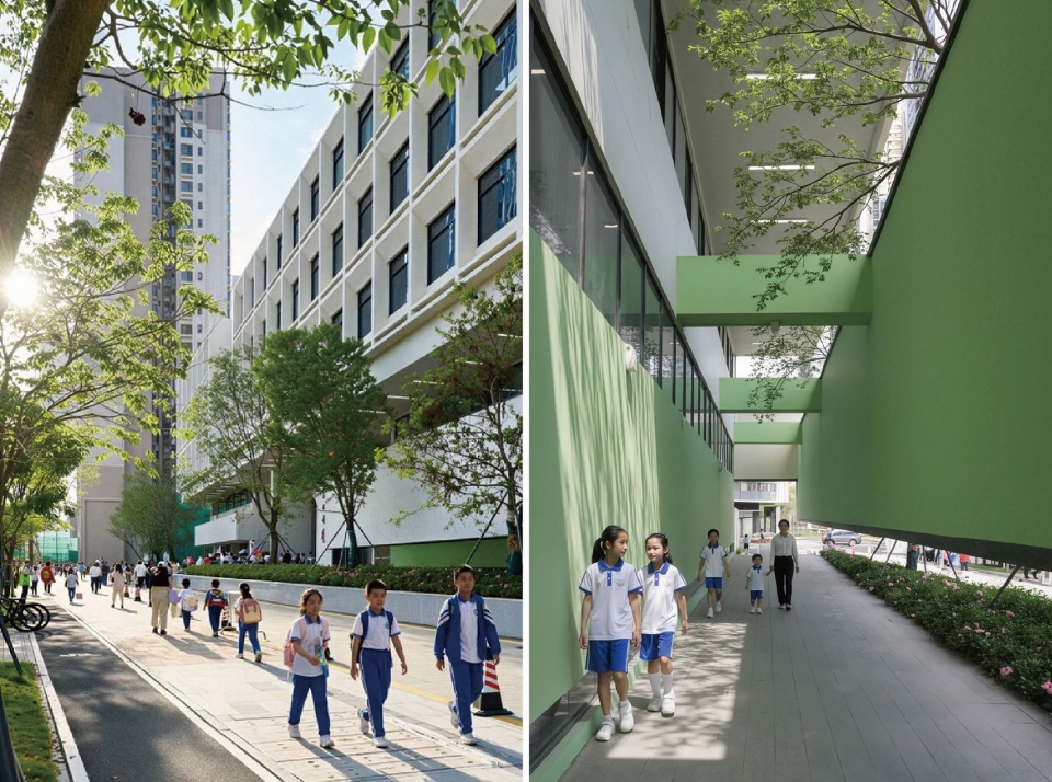 Shishan Campus Shenzhen Primary School Group Guangming School by AUBE