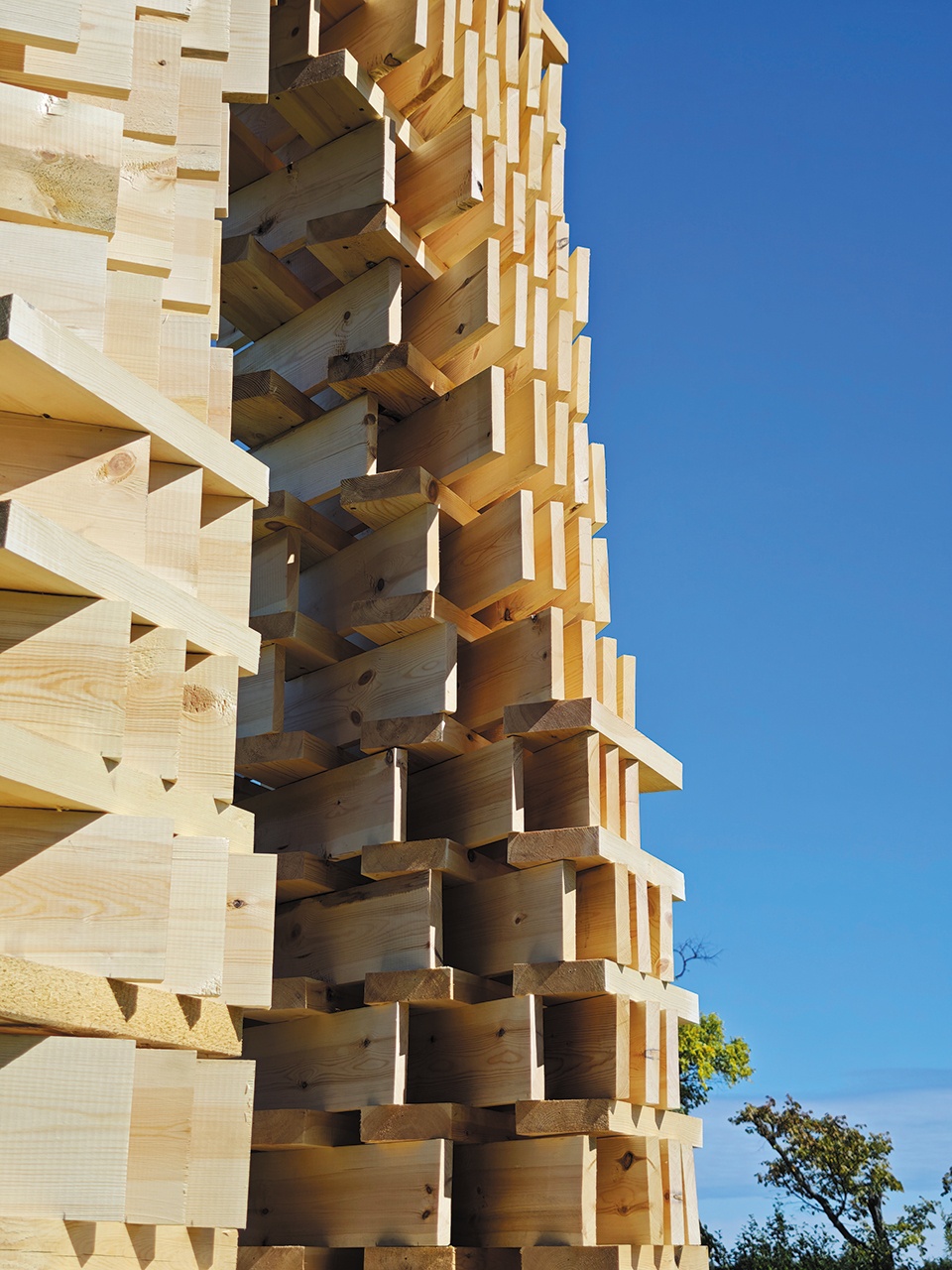 The Lens by Evgeny Makarenko Timber Architecture Workshop