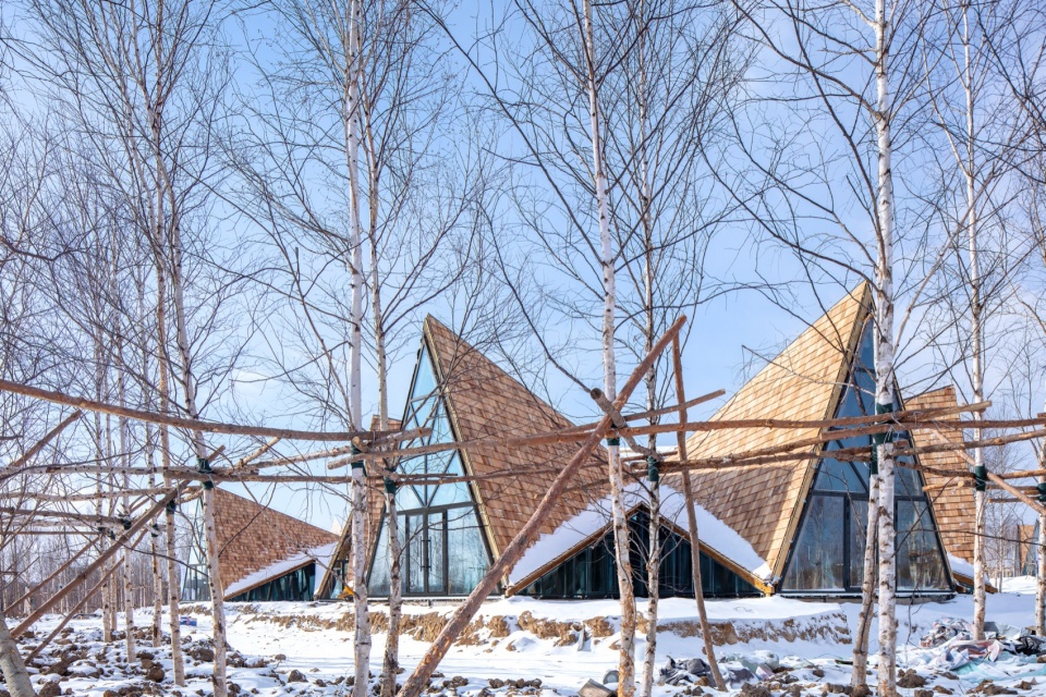 changbai foothill antler restaurant by origin architect