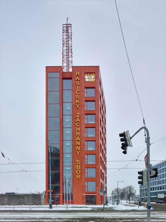 prague fire rescue service by architektura