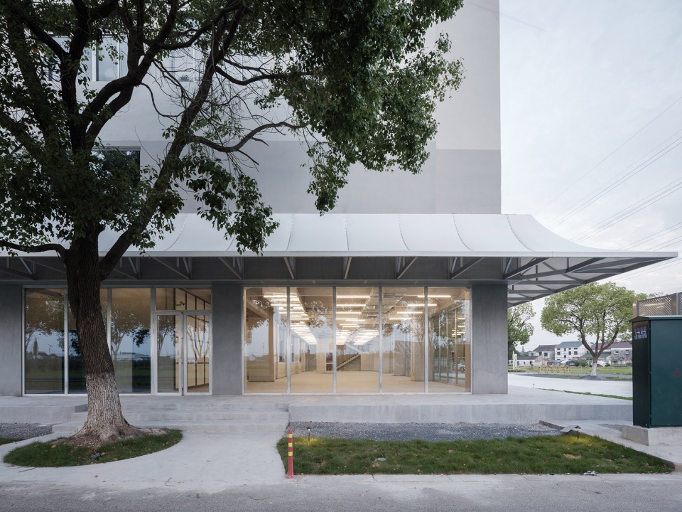 qingdeng village public gallery by atelier anonymou