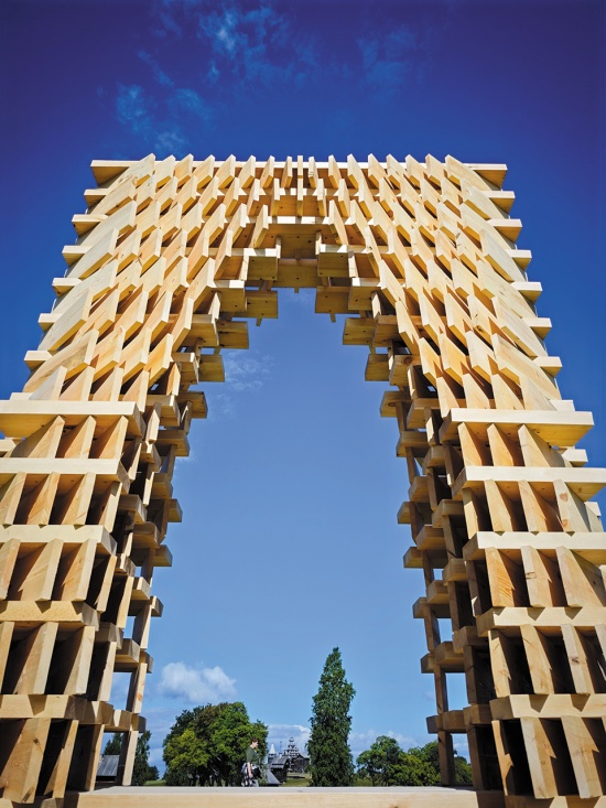 The Lens by Evgeny Makarenko Timber Architecture Workshop