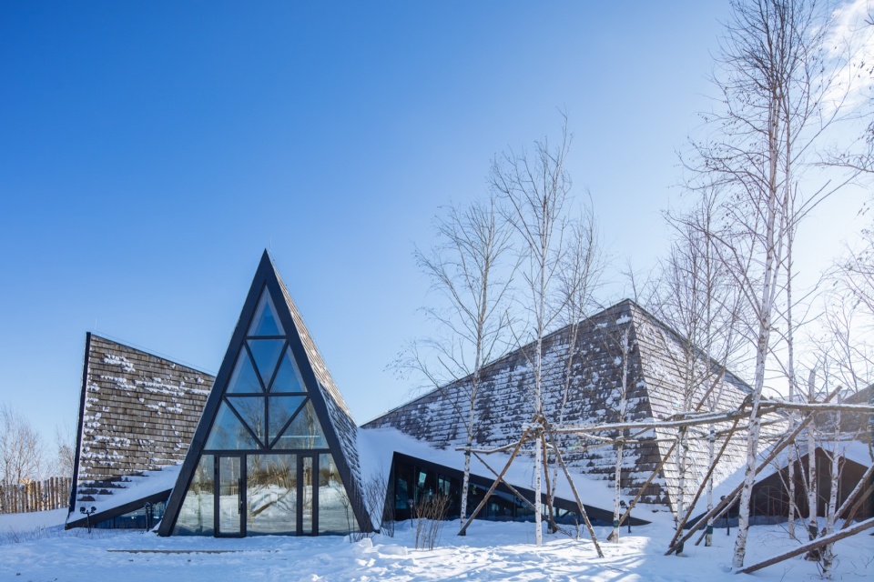 changbai foothill antler restaurant by origin architect