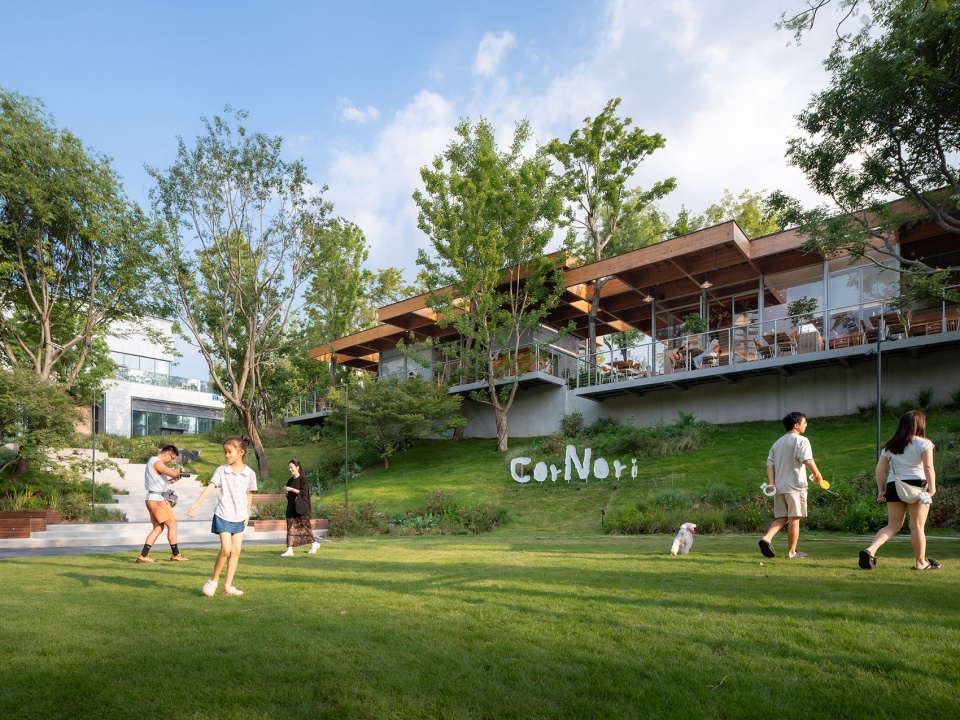 cornori landscape design by zd