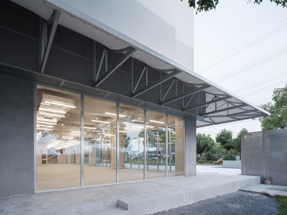 qingdeng village public gallery by atelier anonymou