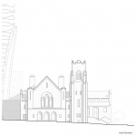 The Butterfly + First Baptist Church Complex by Revery Architecture Inc.