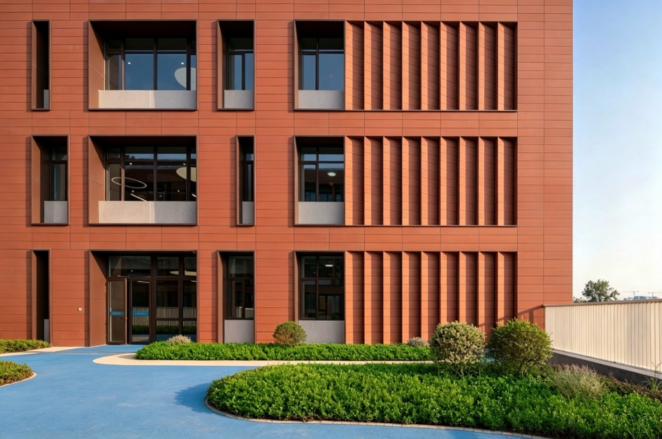 A Campus Lifted in Density Shanghai Xuhui Yuannan Middle School