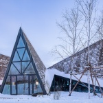 长白山麓角餐厅，吉林 / 原地建筑