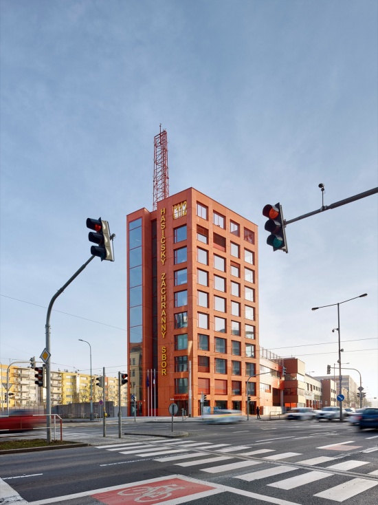 prague fire rescue service by architektura