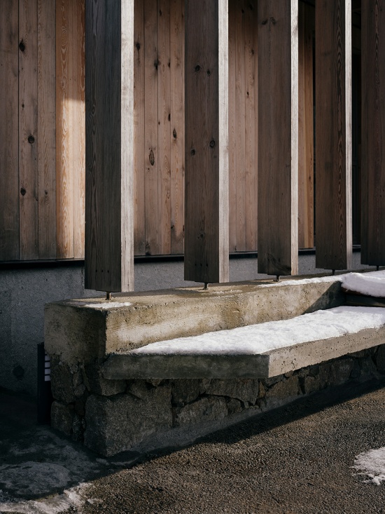 Corsican pine housing