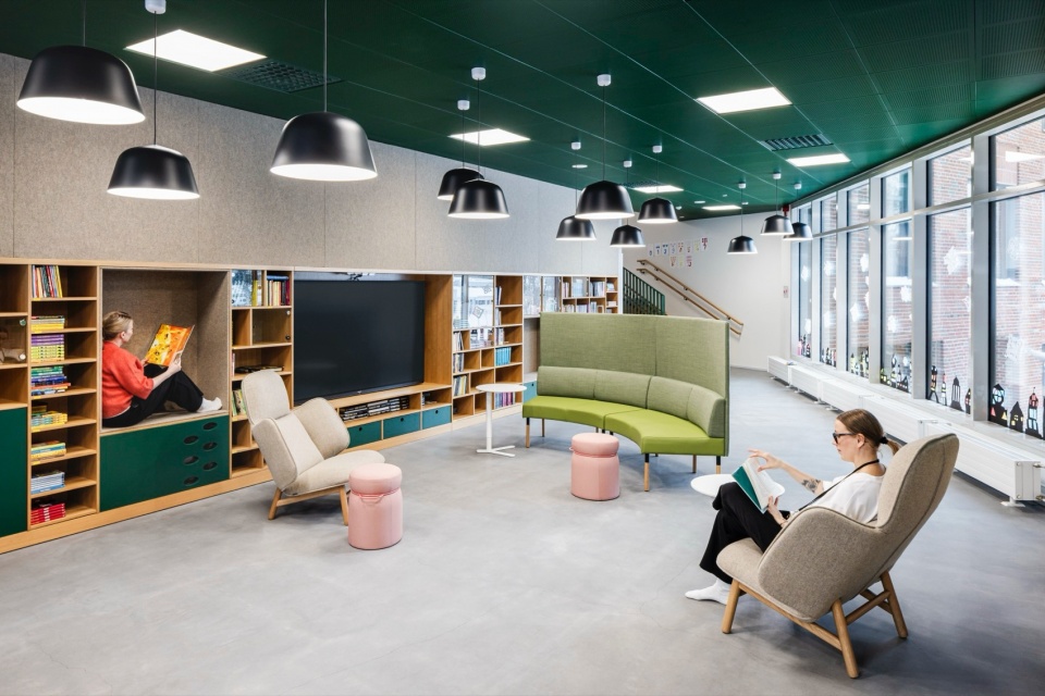 Oulunkyla primary school and the new daycare centre by Olla Architecture