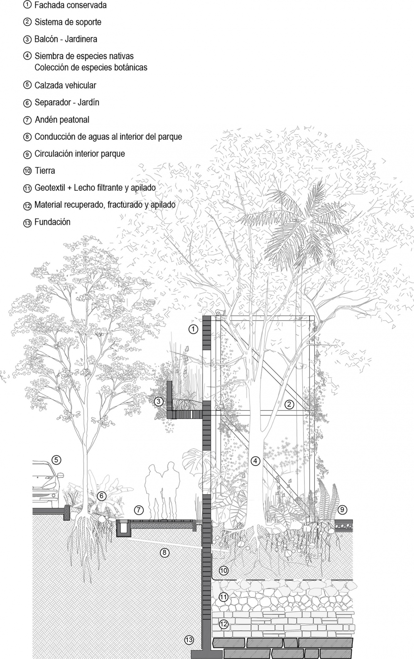 Park in the Prado Neighborhood