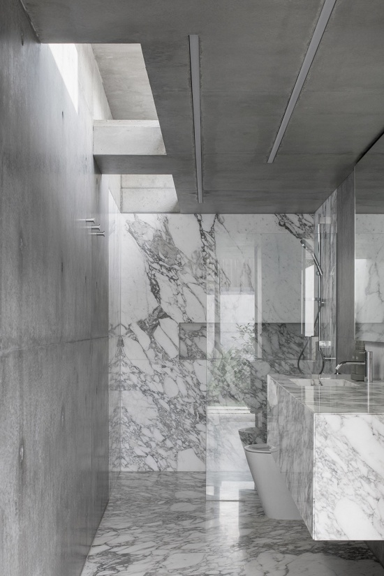 adelaide street house by robert simeoni architects