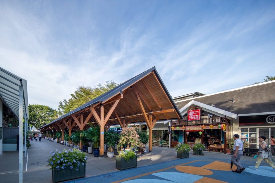 bonsai pavilion at shenzhen dutch flower town by hcs