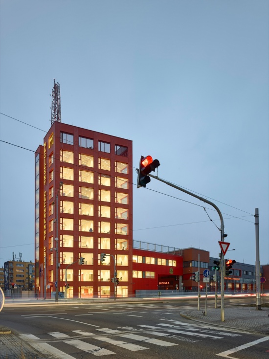 prague fire rescue service by architektura