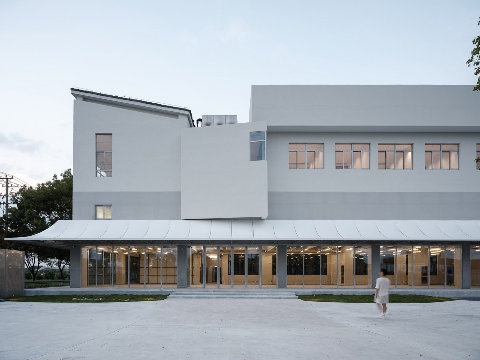 qingdeng village public gallery by atelier anonymou