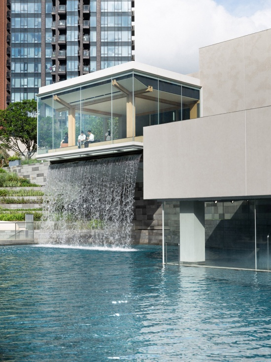 Pavilia Farm Clubhouses by Snohetta