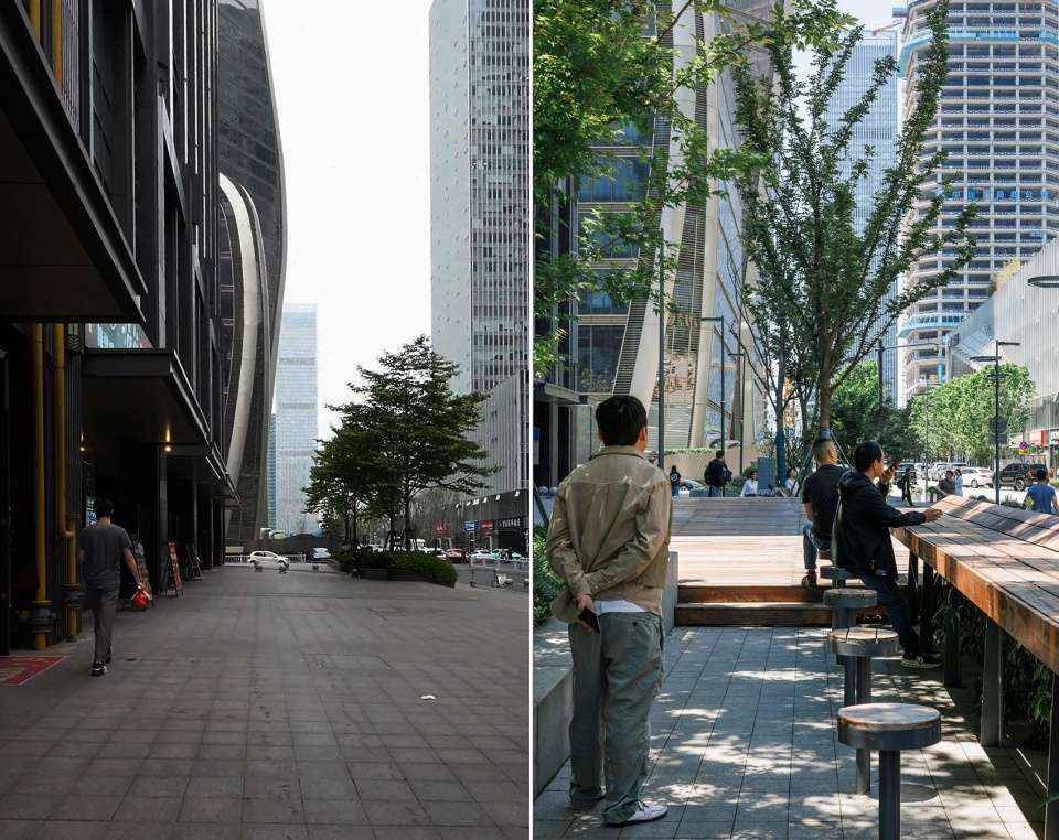 integrarted renewal of yuelang road block by original design