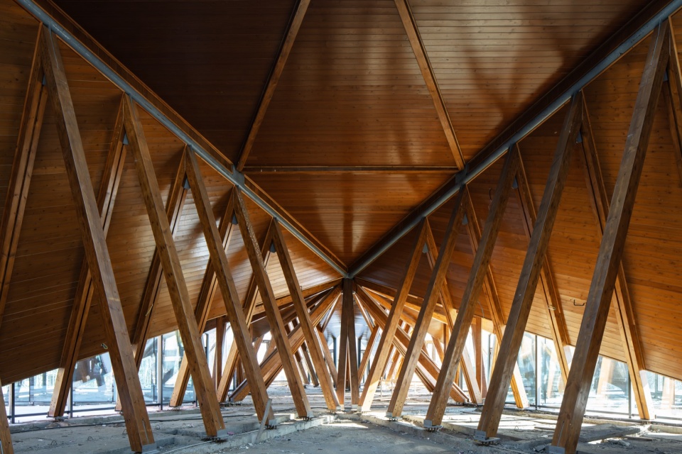 changbai foothill antler restaurant by origin architect
