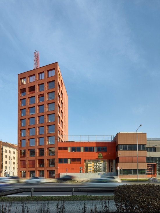 prague fire rescue service by architektura