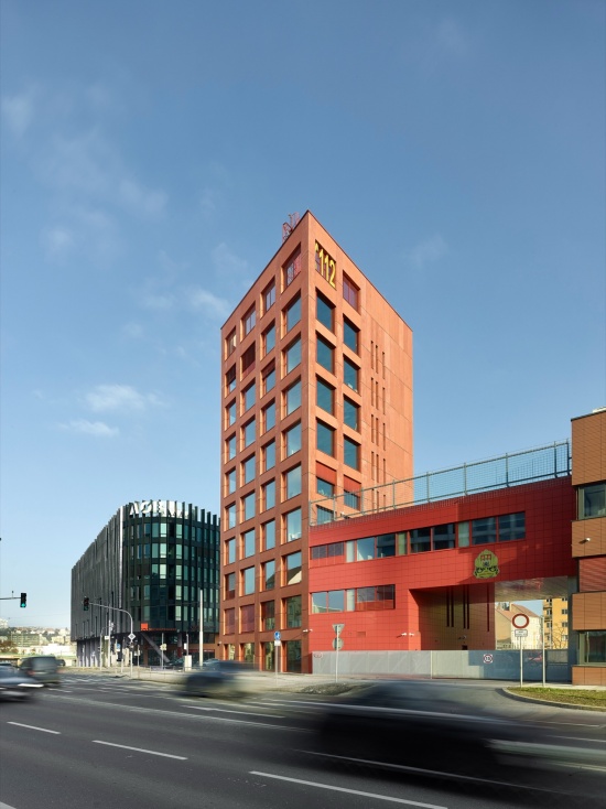 prague fire rescue service by architektura